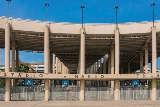 Treinos Estádio Maracanã  6h - 08h