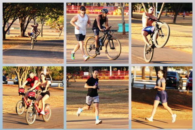 Treinos PEDAL E CORRIDA PARQUE DA CIDADE  BRASILIA-DF 17:30 HRS