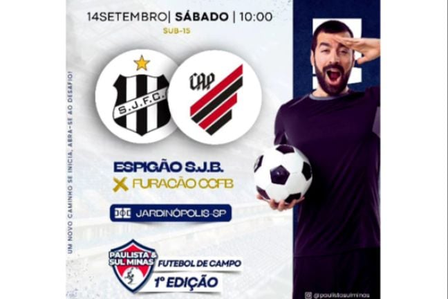 ESPIGÃO S.J.B  X  FURACÃO CCFB (Sub 15)