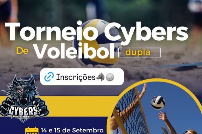 Torneio Cybers de Vôlei de Praia Jogos de Sábado - Manhã