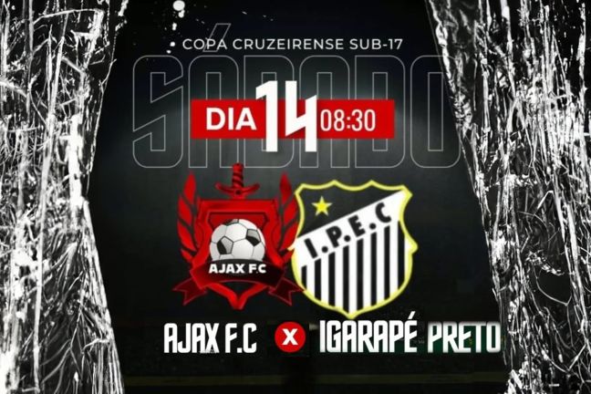 Copa Cruzeirense Sub-17 - Ajax F.C Vs Igarapé Preto