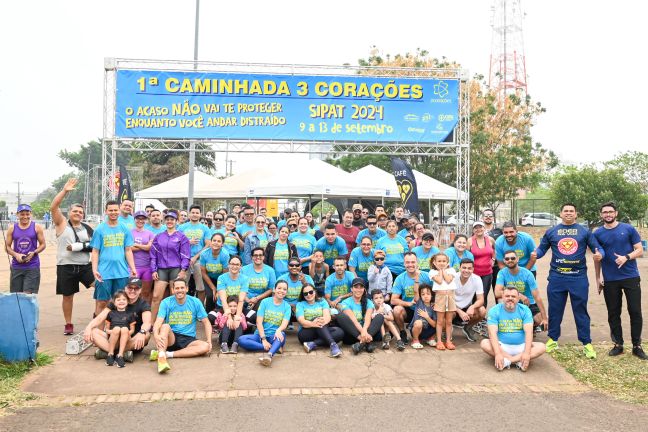 1ª Caminhada 3 Corações SIPAT 2024