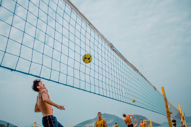 Treino Futevôlei na Praia de Icaraí 