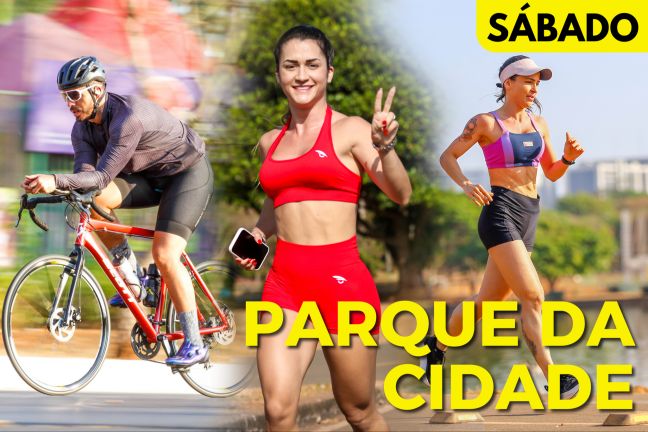 Treinos Corrida - Ciclismo - Passeio Ciclístico - Patins - Parque da Cidade - Fotos Premium