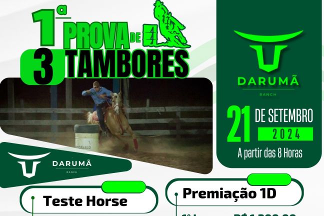 1ª PROVA 3 RANCHO DARUMÃ