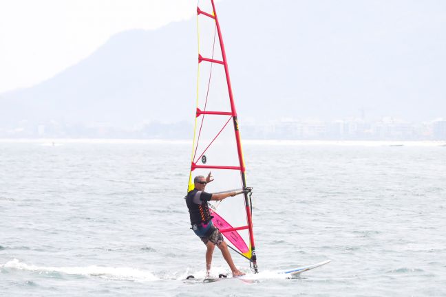 Treino Canoa, SUP e Wind Surf em Itaipu