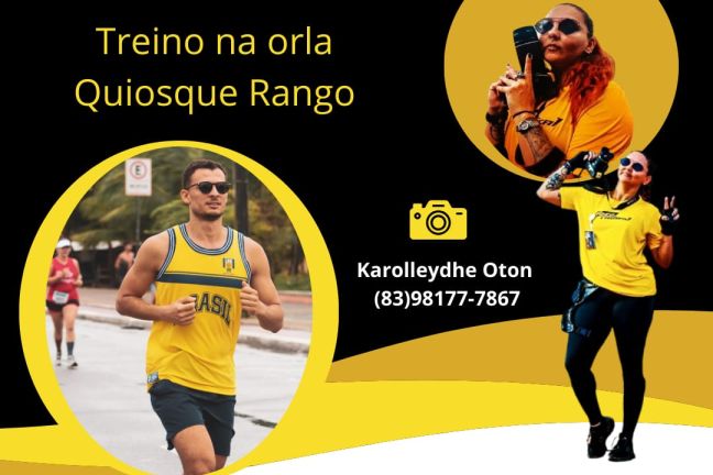 Treino Treino Na orla cabo branco - Quiosque Rango - Karolleydhe Oton 