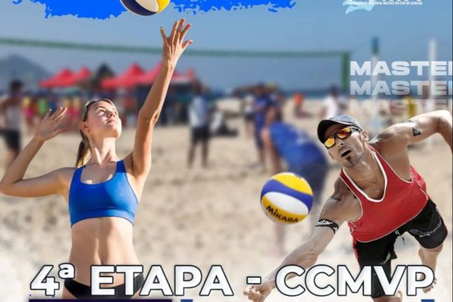 4° ETAPA DO CCMVP -  CIRCUITO CARIOCA MASTER DE VÔLEI DE PRAIA