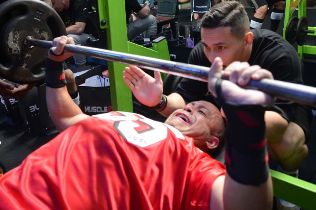 Última etapa do Campeonato de Supino e Leg Press