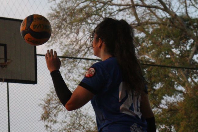 Treino de Vôlei da Associação Acadêmica Atlética Patroa