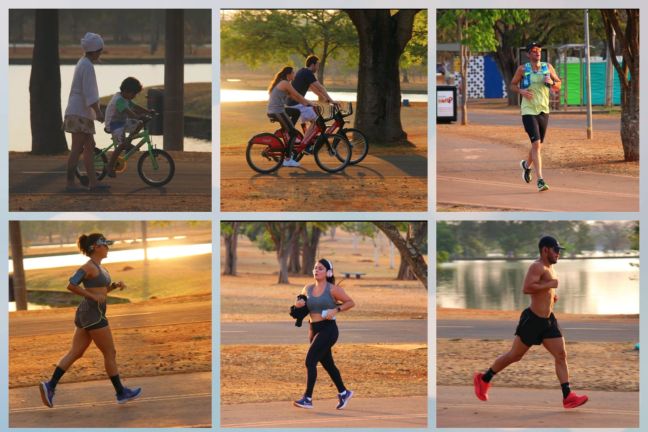 Treinos PEDAL E CORRIDA PARQUE DA CIDADE  BRASILIA-DF 17:30 HRS