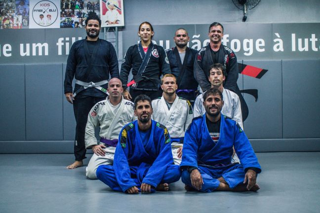 Treino na Fabi Jiu - Jitsu Team