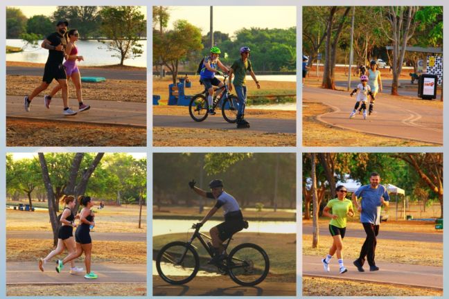 Treinos PEDAL E CORRIDA PARQUE DA CIDADE  BRASILIA-DF 17:30 HRS