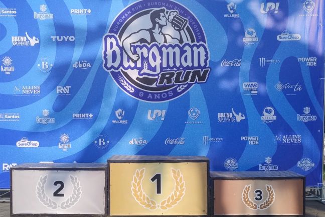 Burgman Run - 8 anos - Santos