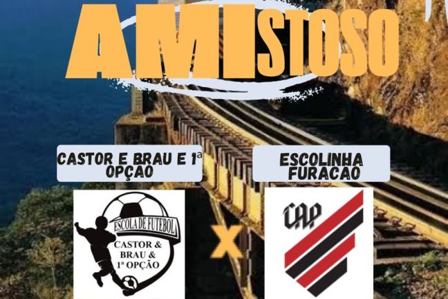 Amistoso Castor e Brau 1 opção X Escolinha Furação 