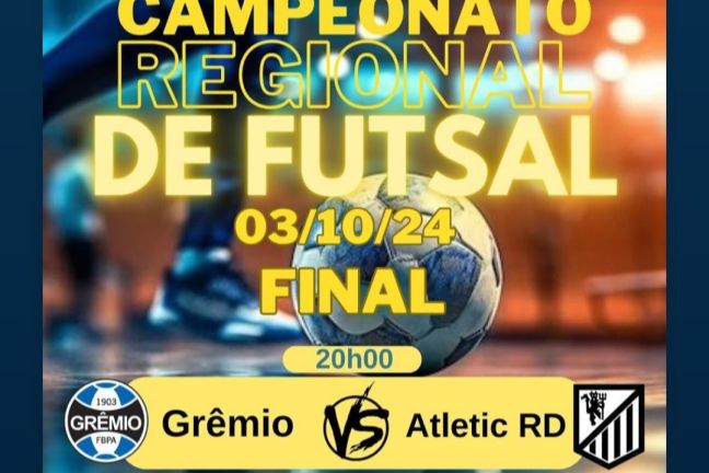 Final Campeonato Regional de Futsal Aguas de lindoia 2024