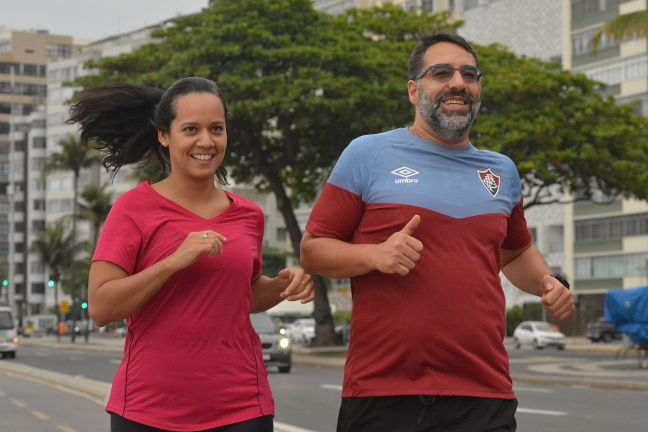 Treinos Copacabana - Avenida Atlântica