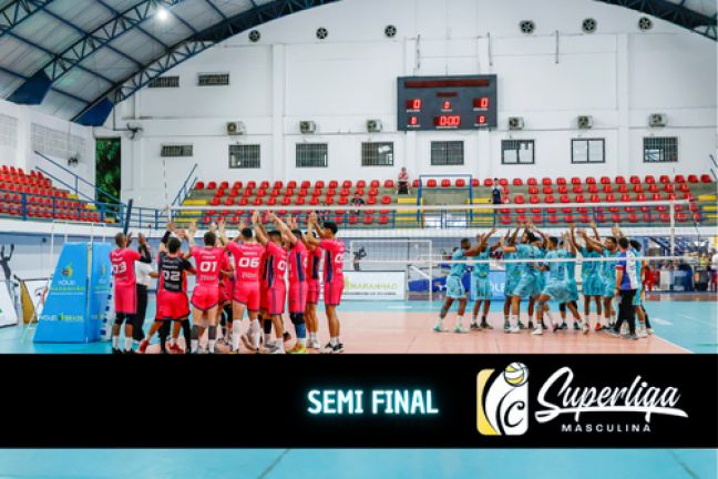 SUPERLIGA C - SEMI FINAL (NORDE VÔLEI X TEAM VINI VÔLEI)