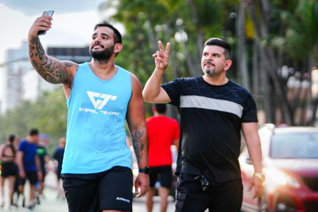 Treinos TARDE/NOITE de SÁBADO na Orla com Foco em Você