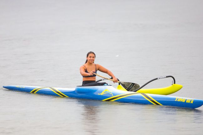 Treino Canoa em São Francisco